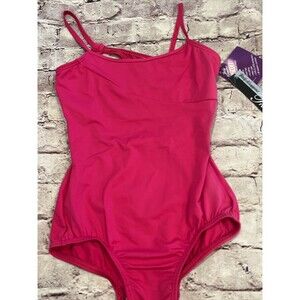 NWT Premiere Collection By Body Wrappers Adult Medium Fuchsia Leotard